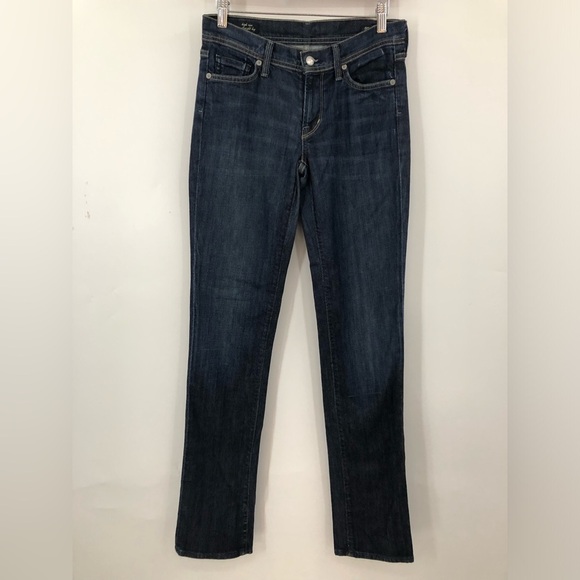 COH 26x35 Elson Straight Leg Jeans 0624 citizens of humanity dark blue - Picture 2 of 12